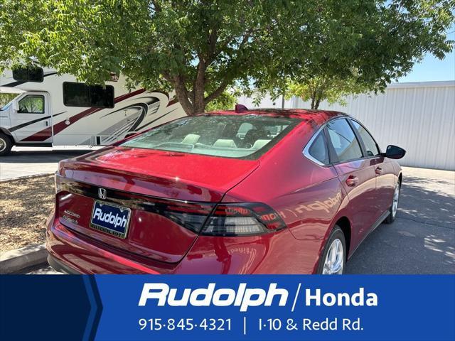 new 2025 Honda Accord car, priced at $29,900