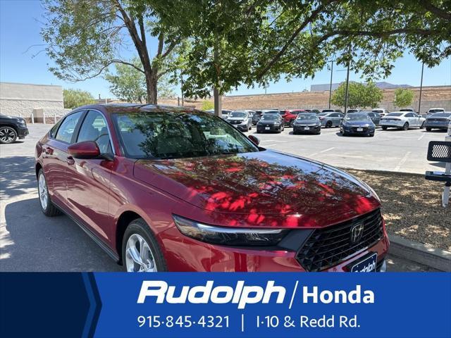 new 2025 Honda Accord car, priced at $29,900