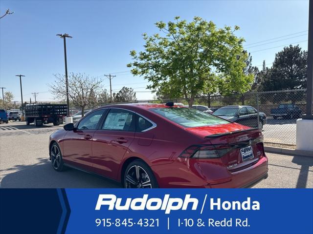 new 2025 Honda Accord Hybrid car, priced at $35,260