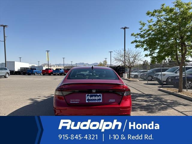 new 2025 Honda Accord Hybrid car, priced at $35,260