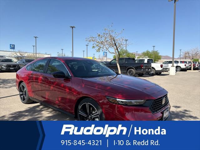 new 2025 Honda Accord Hybrid car, priced at $35,260