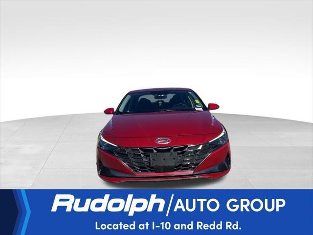 used 2021 Hyundai Elantra car, priced at $19,100