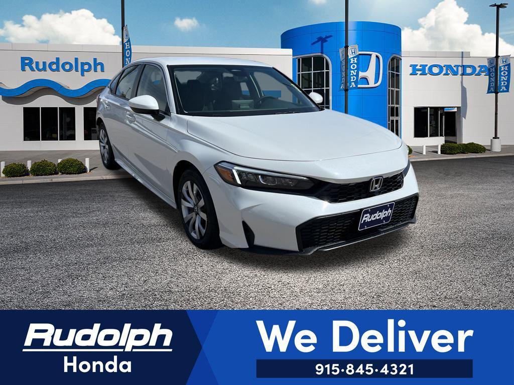 new 2026 Honda Civic car, priced at $26,245