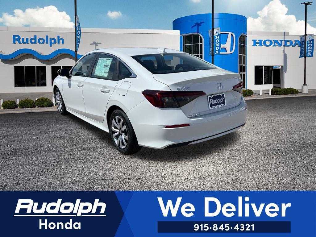 new 2026 Honda Civic car, priced at $26,245
