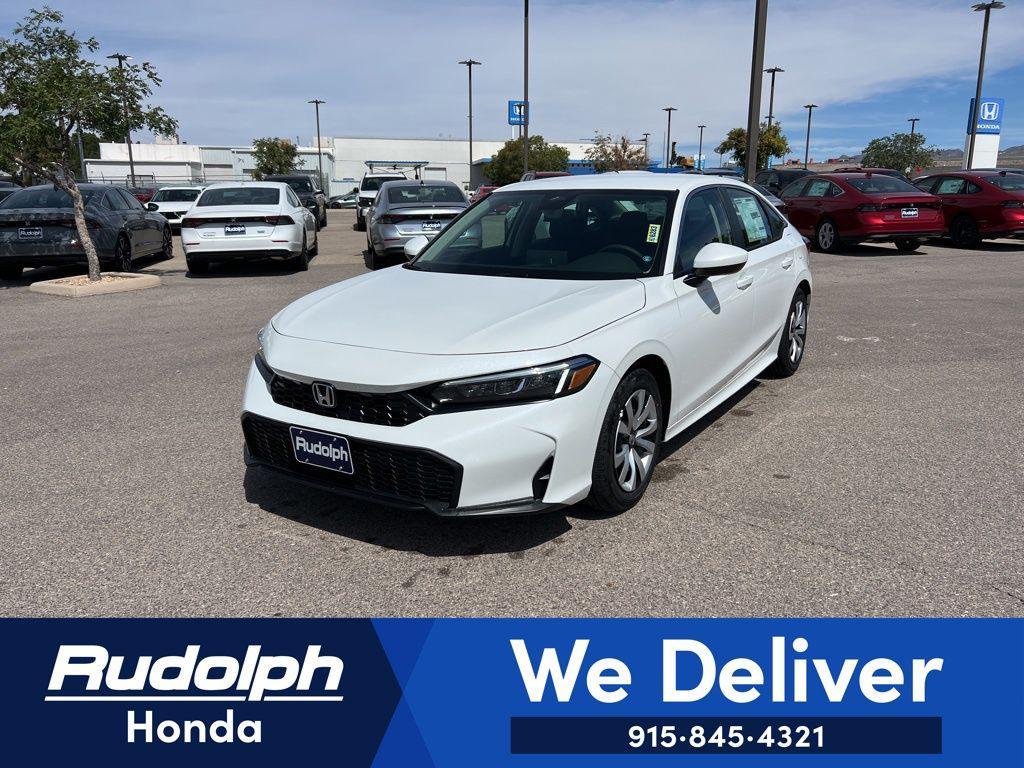 new 2026 Honda Civic car, priced at $26,245