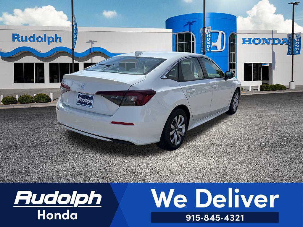 new 2026 Honda Civic car, priced at $26,245