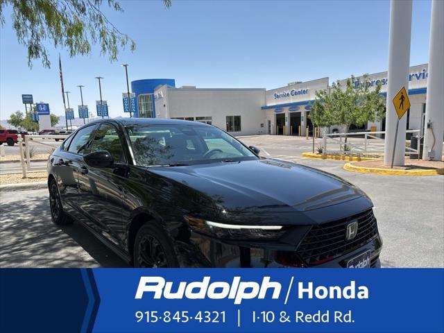 new 2025 Honda Accord car, priced at $31,710