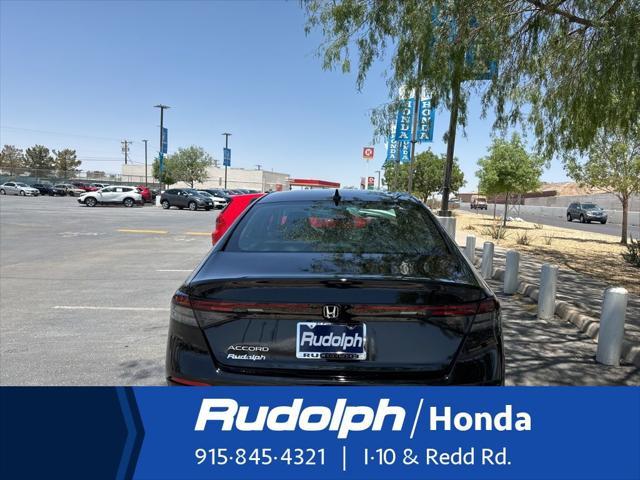 new 2025 Honda Accord car, priced at $31,710