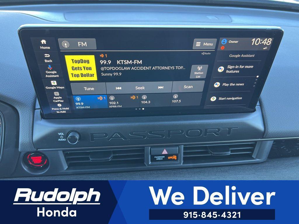 new 2026 Honda Passport car, priced at $50,705