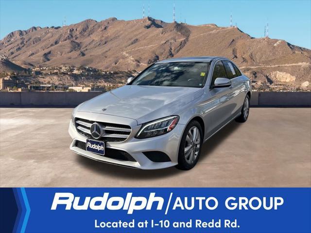 used 2019 Mercedes-Benz C-Class car, priced at $21,960