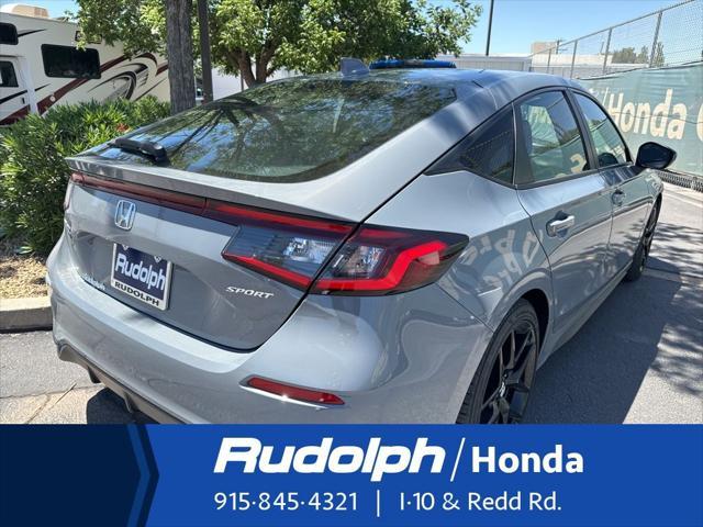 new 2025 Honda Civic car, priced at $29,055
