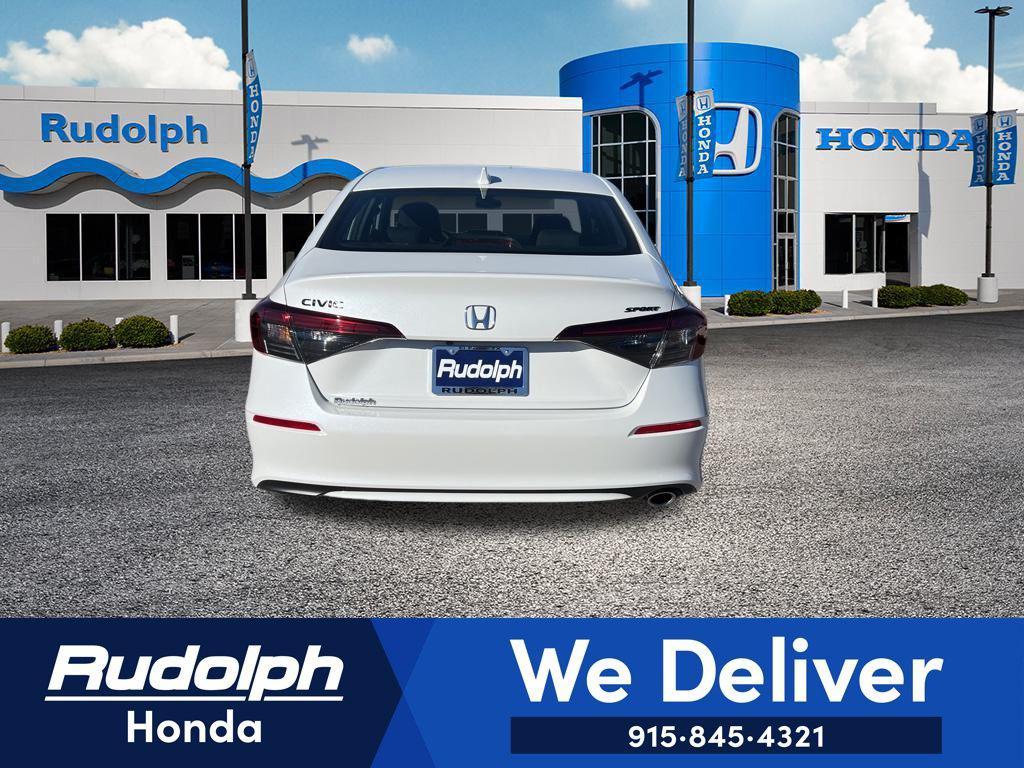 new 2026 Honda Civic car, priced at $27,595