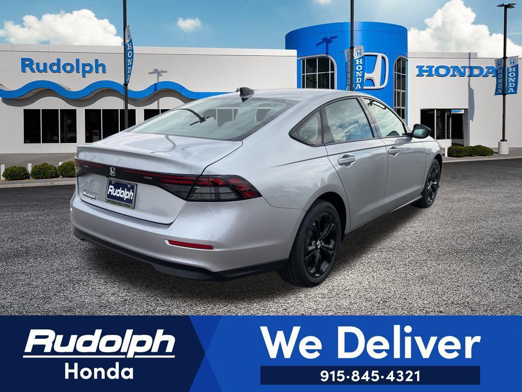 new 2025 Honda Accord car, priced at $31,755