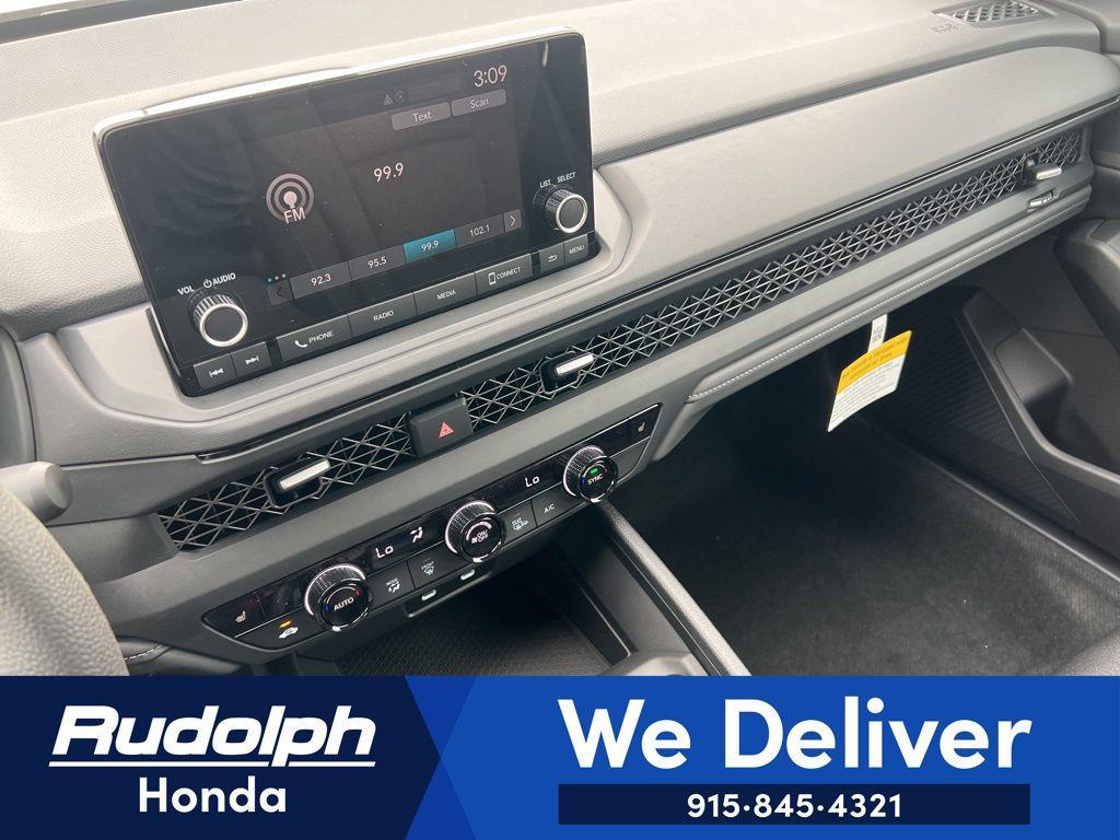 new 2025 Honda Accord car, priced at $31,755