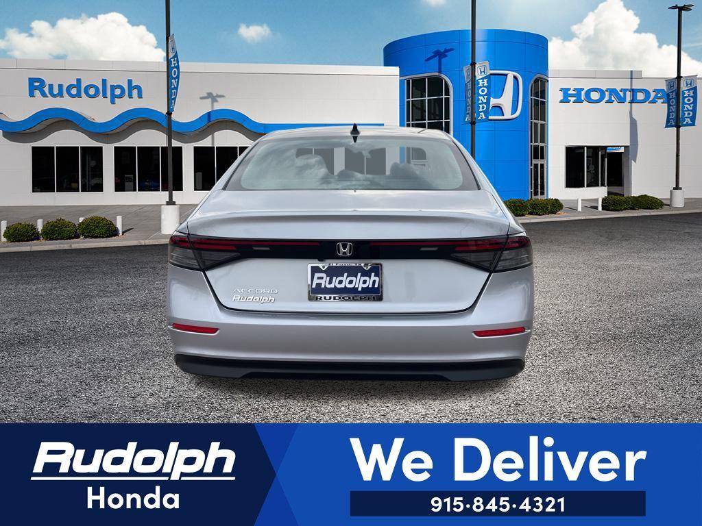 new 2025 Honda Accord car, priced at $31,755