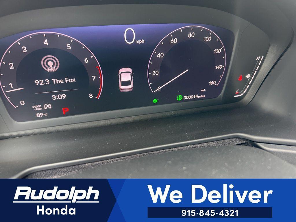 new 2025 Honda Accord car, priced at $31,755