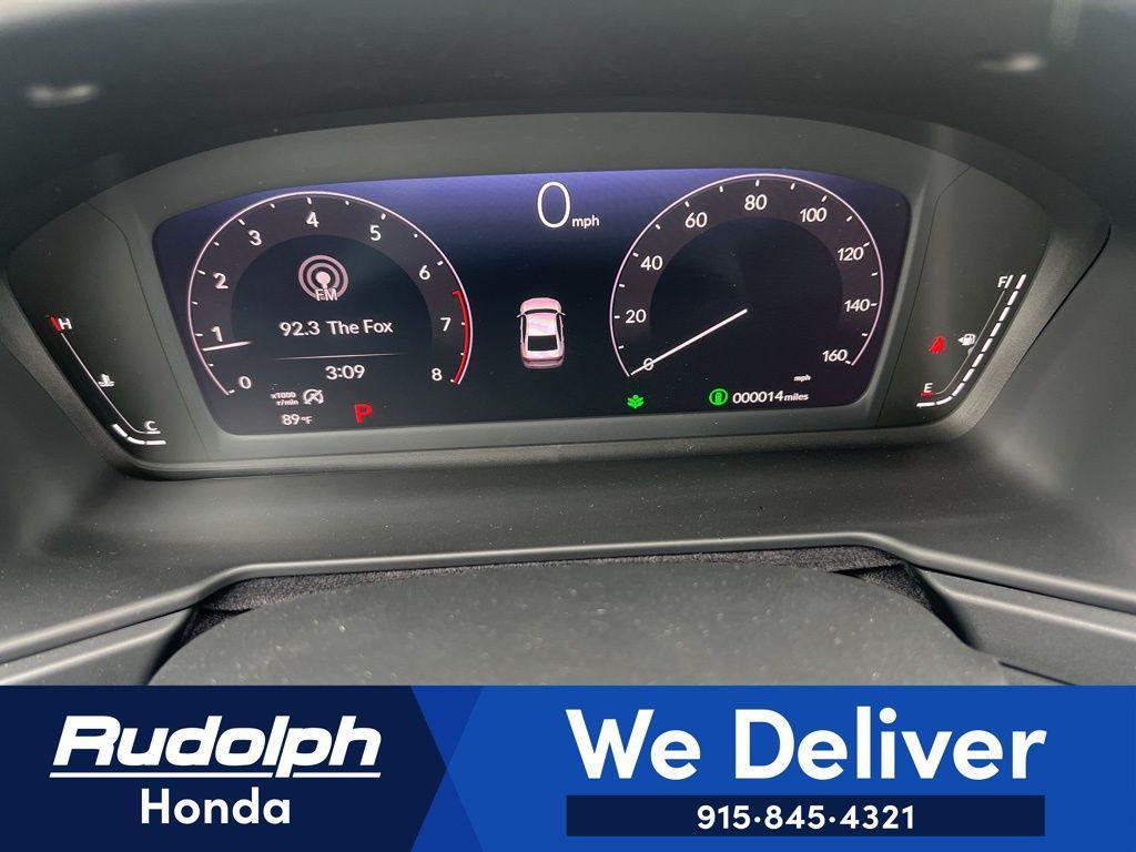 new 2025 Honda Accord car, priced at $31,755