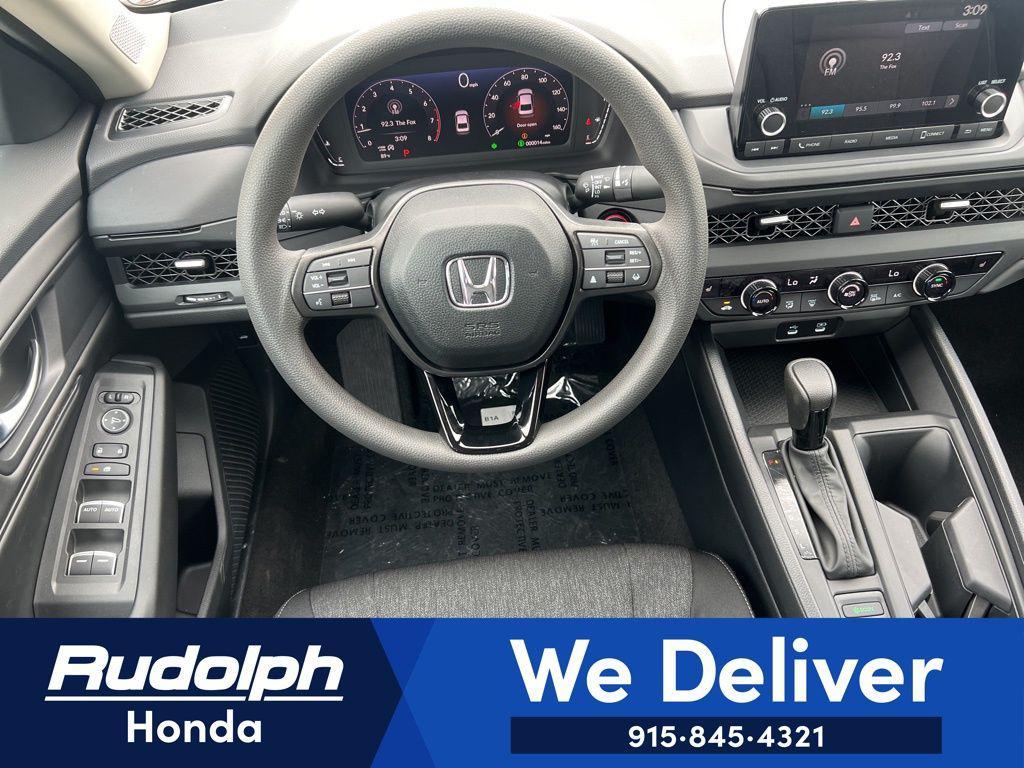 new 2025 Honda Accord car, priced at $31,755