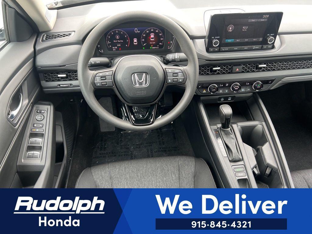 new 2025 Honda Accord car, priced at $31,755