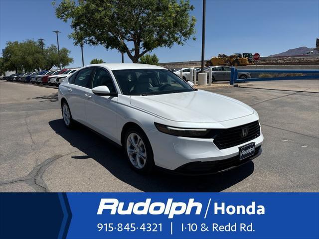 new 2025 Honda Accord car, priced at $29,900