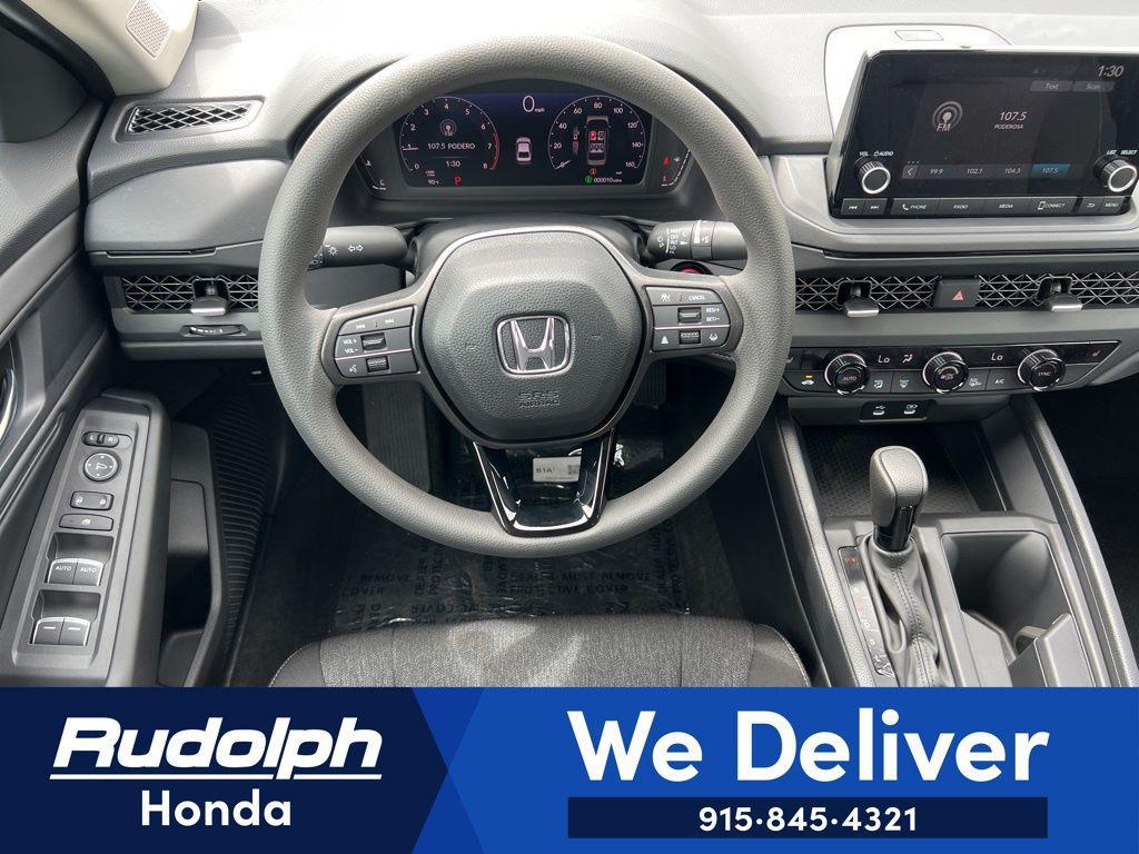 new 2025 Honda Accord car, priced at $31,710
