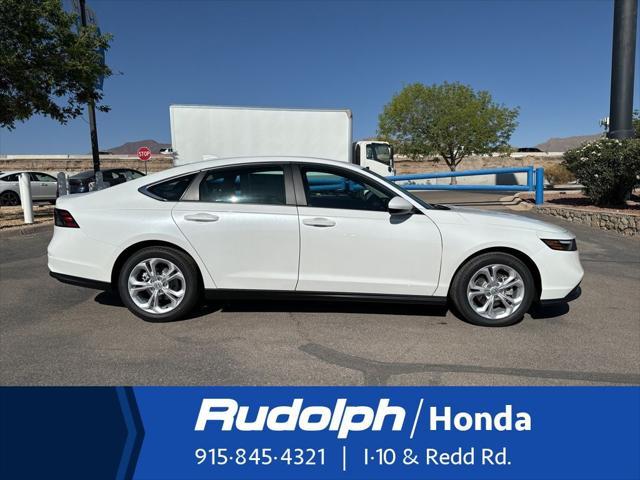 new 2025 Honda Accord car, priced at $29,900