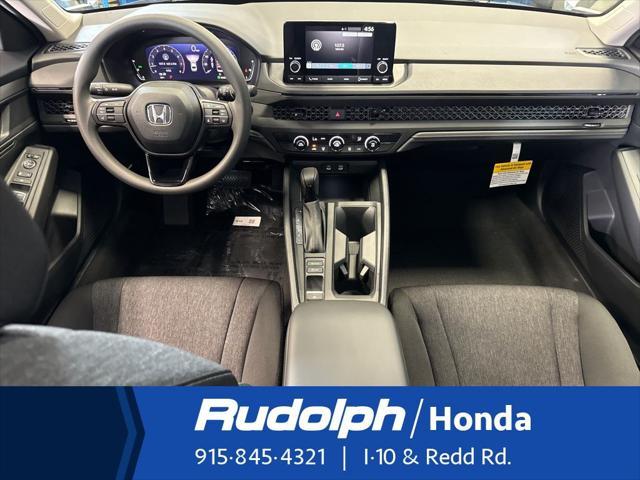 new 2025 Honda Accord car, priced at $29,900