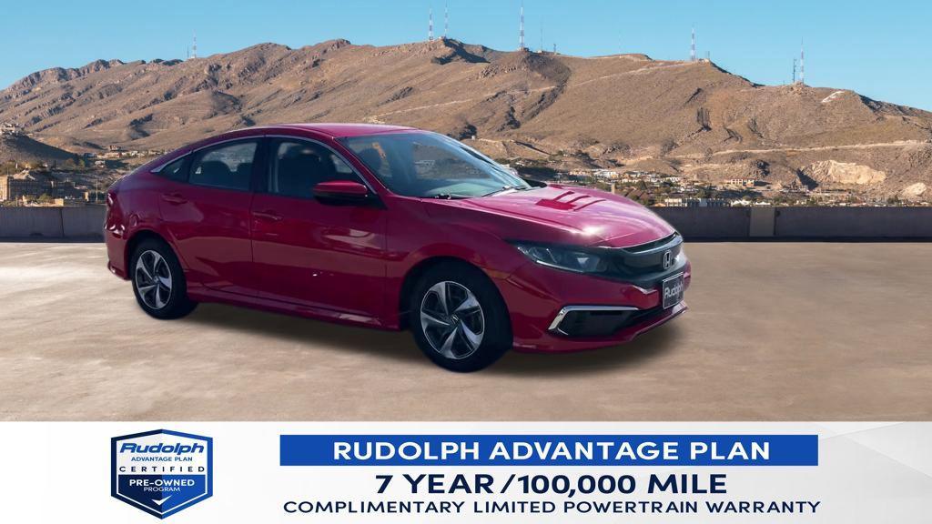 used 2020 Honda Civic car, priced at $19,584