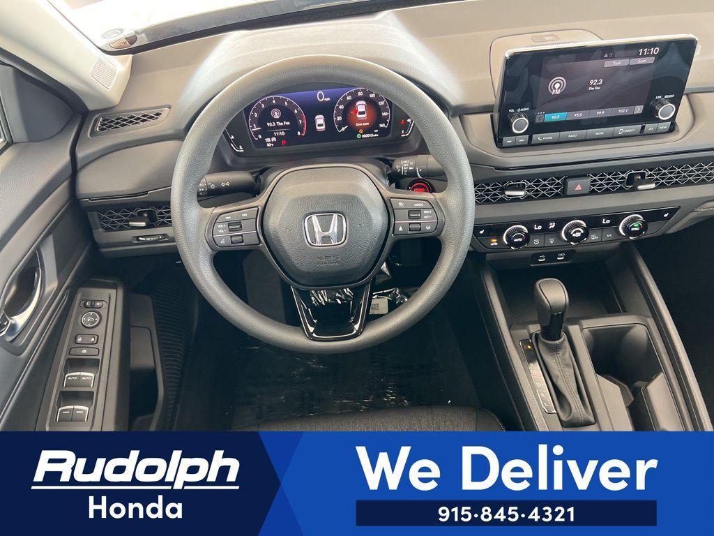 new 2025 Honda Accord car, priced at $32,165