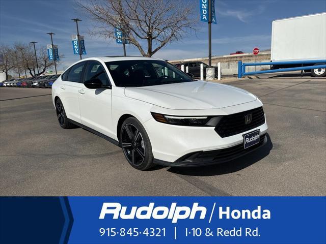 new 2025 Honda Accord Hybrid car, priced at $35,260