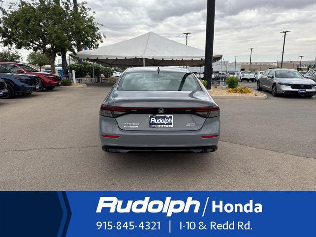 new 2025 Honda Accord Hybrid car, priced at $40,905