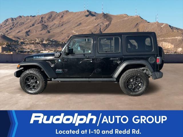 used 2023 Jeep Wrangler 4xe car, priced at $32,345