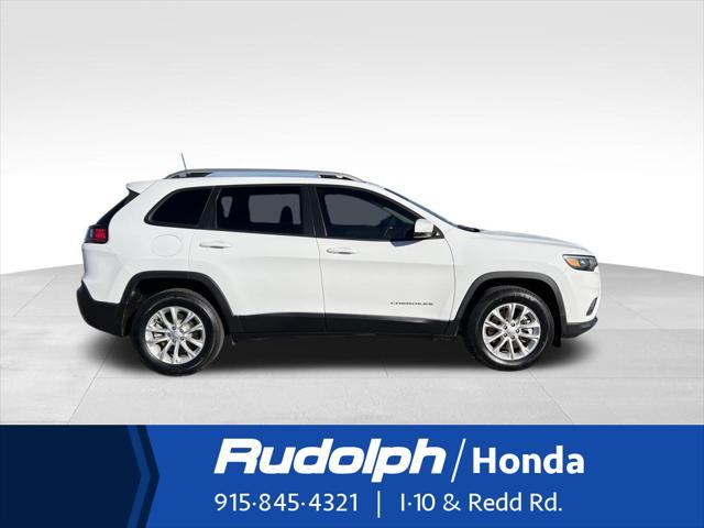used 2021 Jeep Cherokee car, priced at $22,885