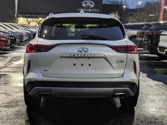 used 2021 INFINITI QX50 car, priced at $29,990