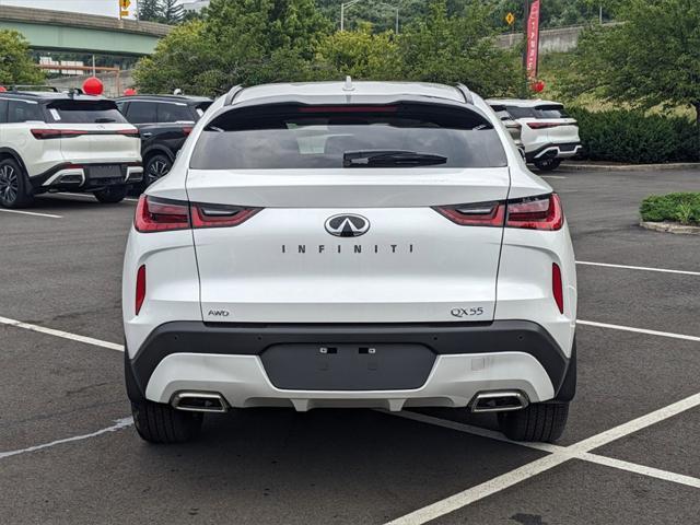 new 2023 INFINITI QX55 car, priced at $53,650