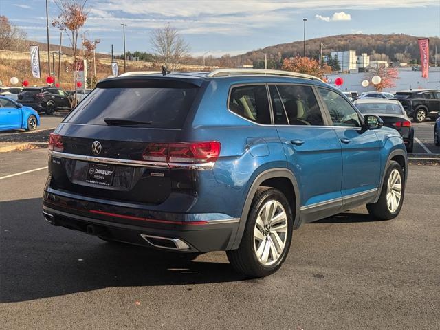 used 2021 Volkswagen Atlas car, priced at $28,490