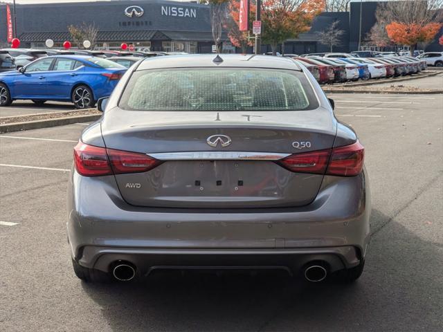 used 2022 INFINITI Q50 car, priced at $29,490