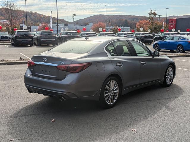 used 2022 INFINITI Q50 car, priced at $29,490