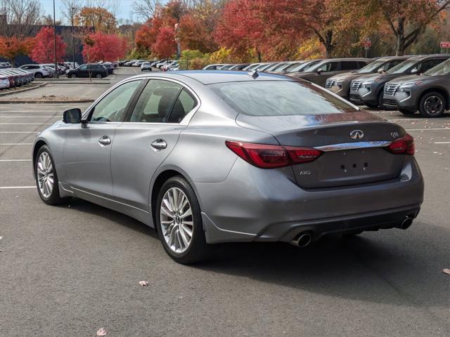 used 2022 INFINITI Q50 car, priced at $29,490