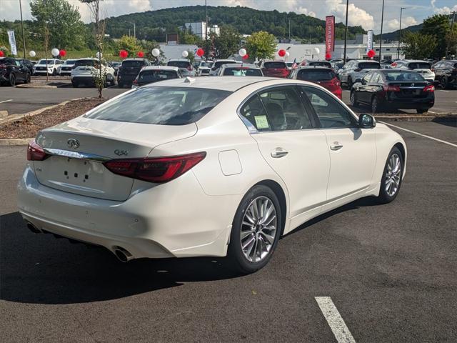 new 2024 INFINITI Q50 car, priced at $47,585