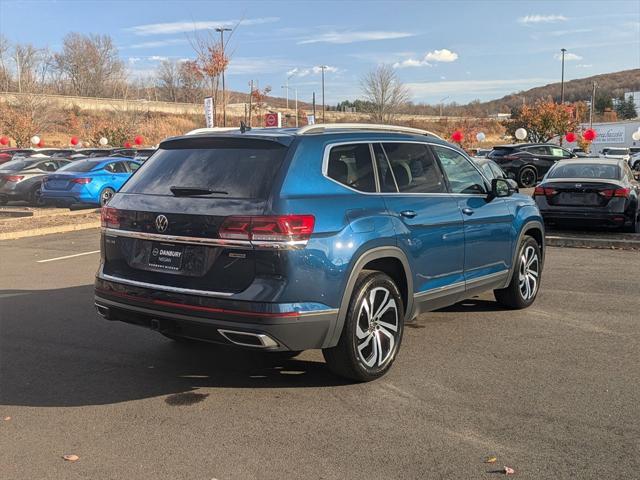 used 2021 Volkswagen Atlas car, priced at $31,296