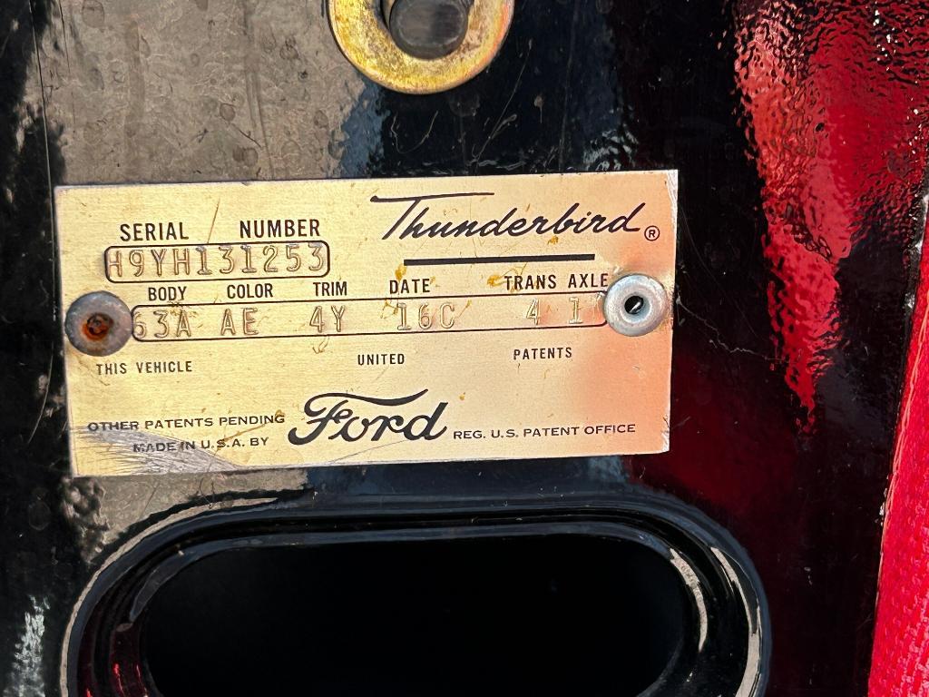used 1959 Ford Thunderbird car, priced at $29,500
