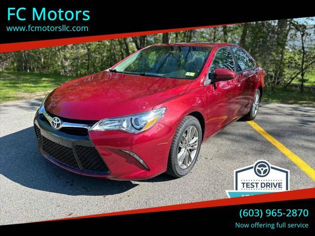 used 2017 Toyota Camry car, priced at $13,495