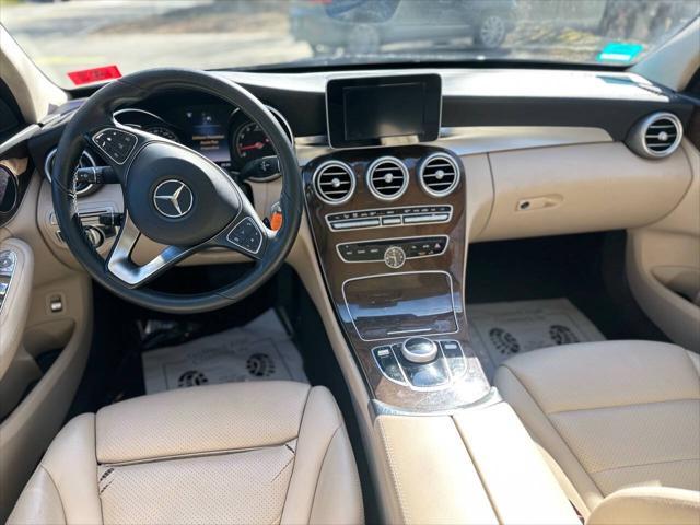 used 2017 Mercedes-Benz C-Class car, priced at $12,995