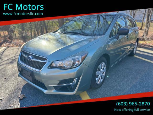 used 2016 Subaru Impreza car, priced at $8,995