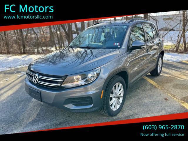 used 2018 Volkswagen Tiguan Limited car, priced at $11,995