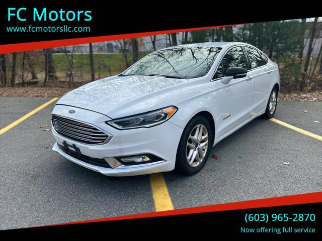 used 2018 Ford Fusion Hybrid car, priced at $10,495