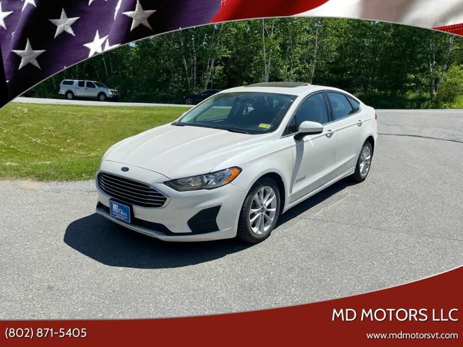 used 2019 Ford Fusion Hybrid car, priced at $15,499
