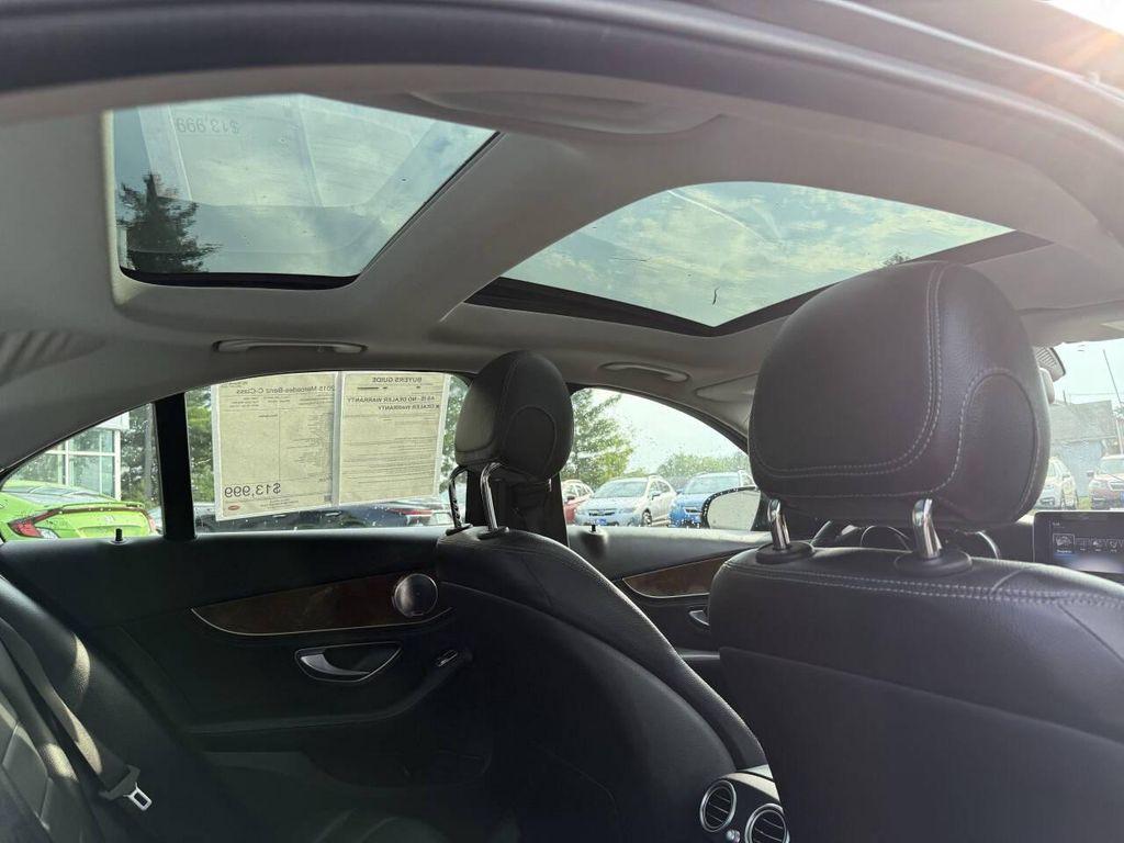 used 2015 Mercedes-Benz C-Class car, priced at $13,499