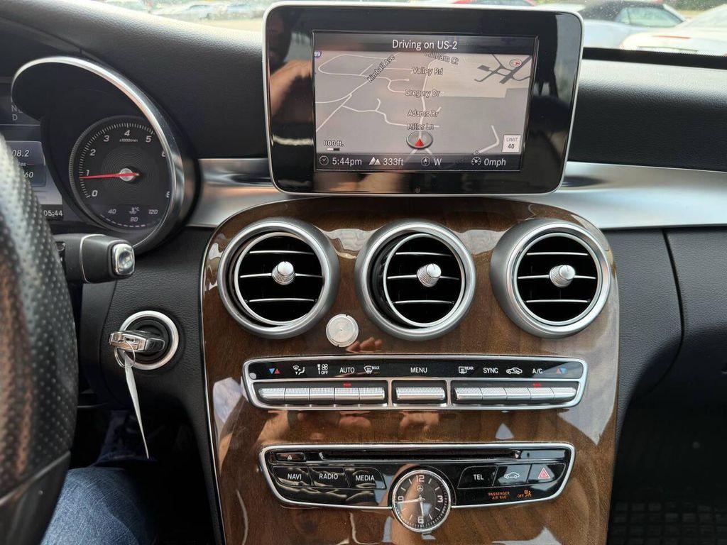 used 2015 Mercedes-Benz C-Class car, priced at $13,499